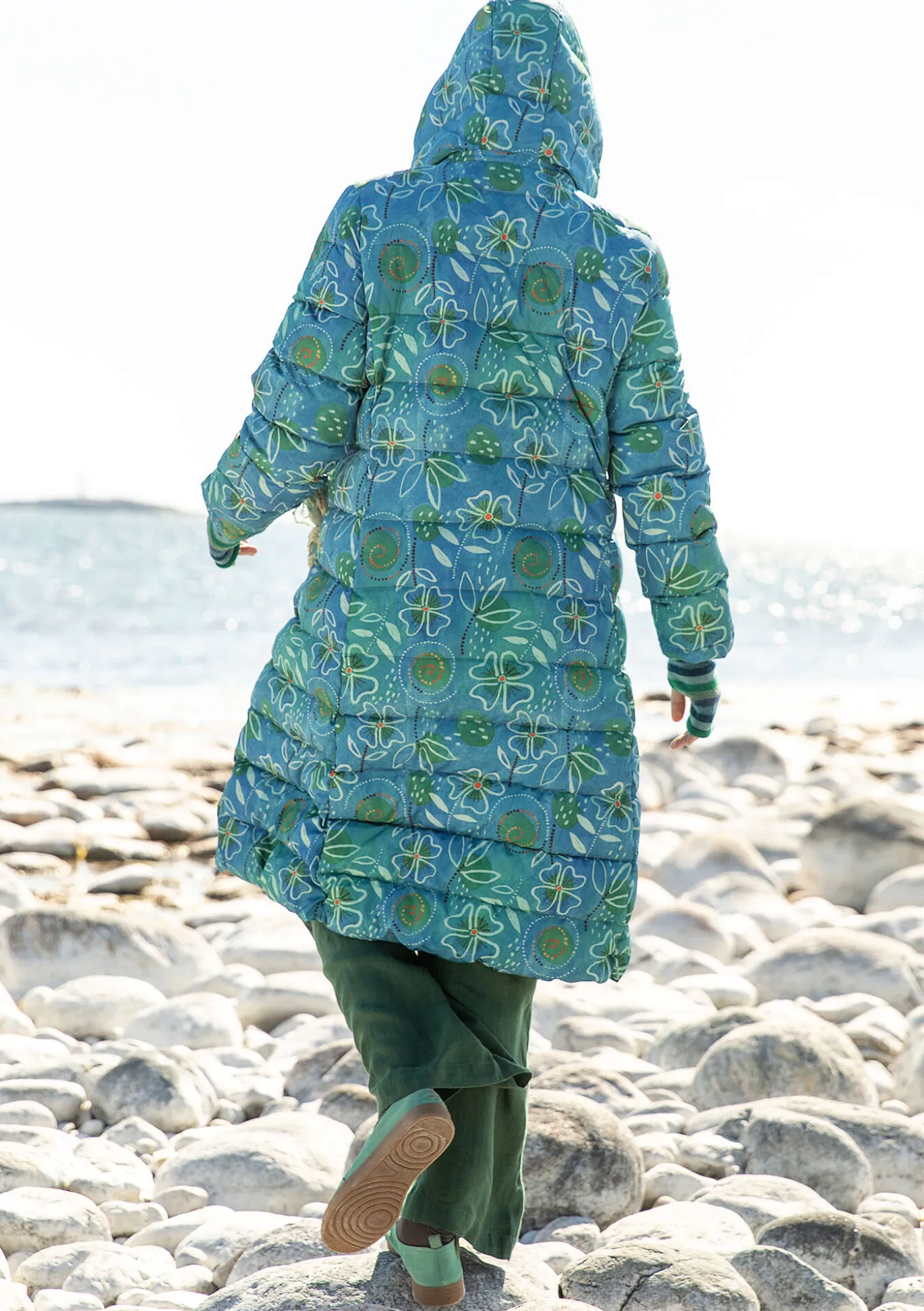 Dunkappa "Bhumika" återvunnen polyester/dun