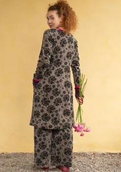 Velourklänning