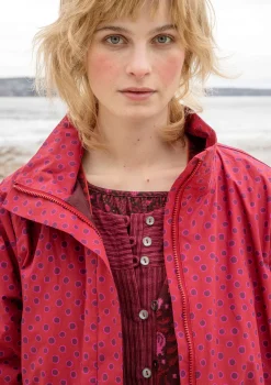 Vävd parkas 