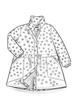 Vävd parkas 